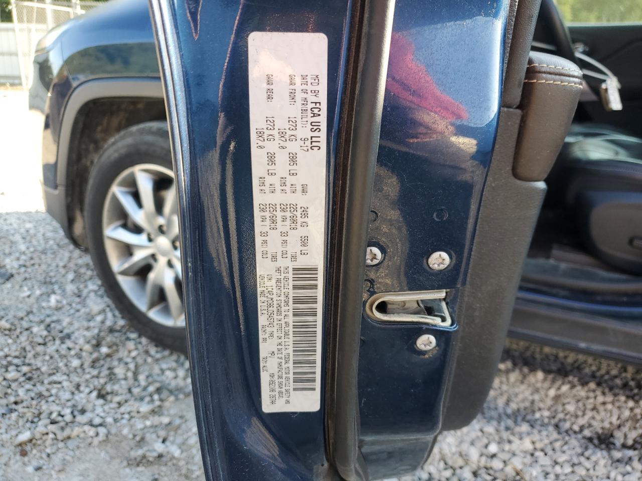 2018 Jeep Cherokee Limited VIN: 1C4PJMDB6JD545743 Lot: 71826355