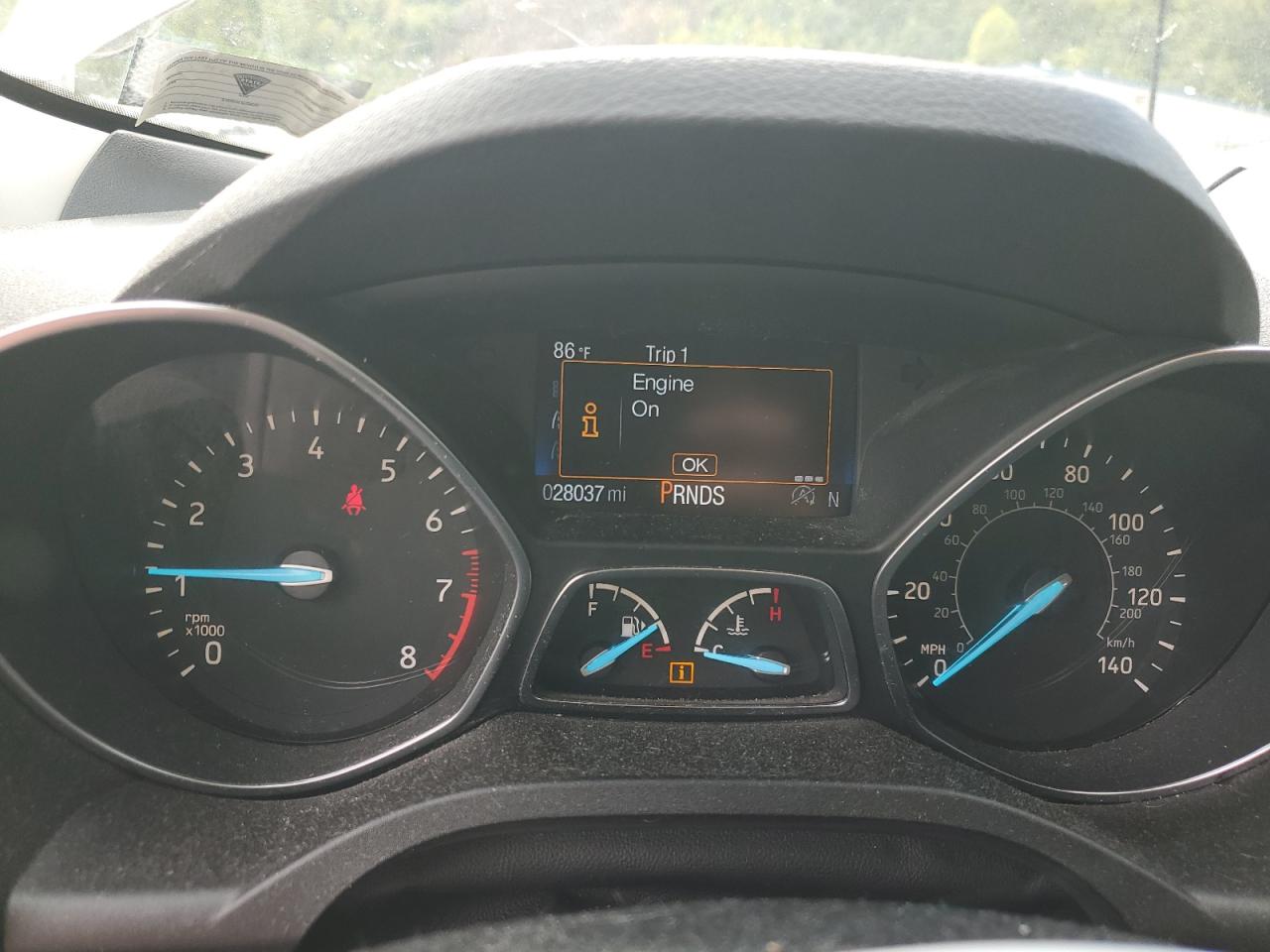 2017 Ford Escape Se VIN: 1FMCU9G92HUE04878 Lot: 84209775