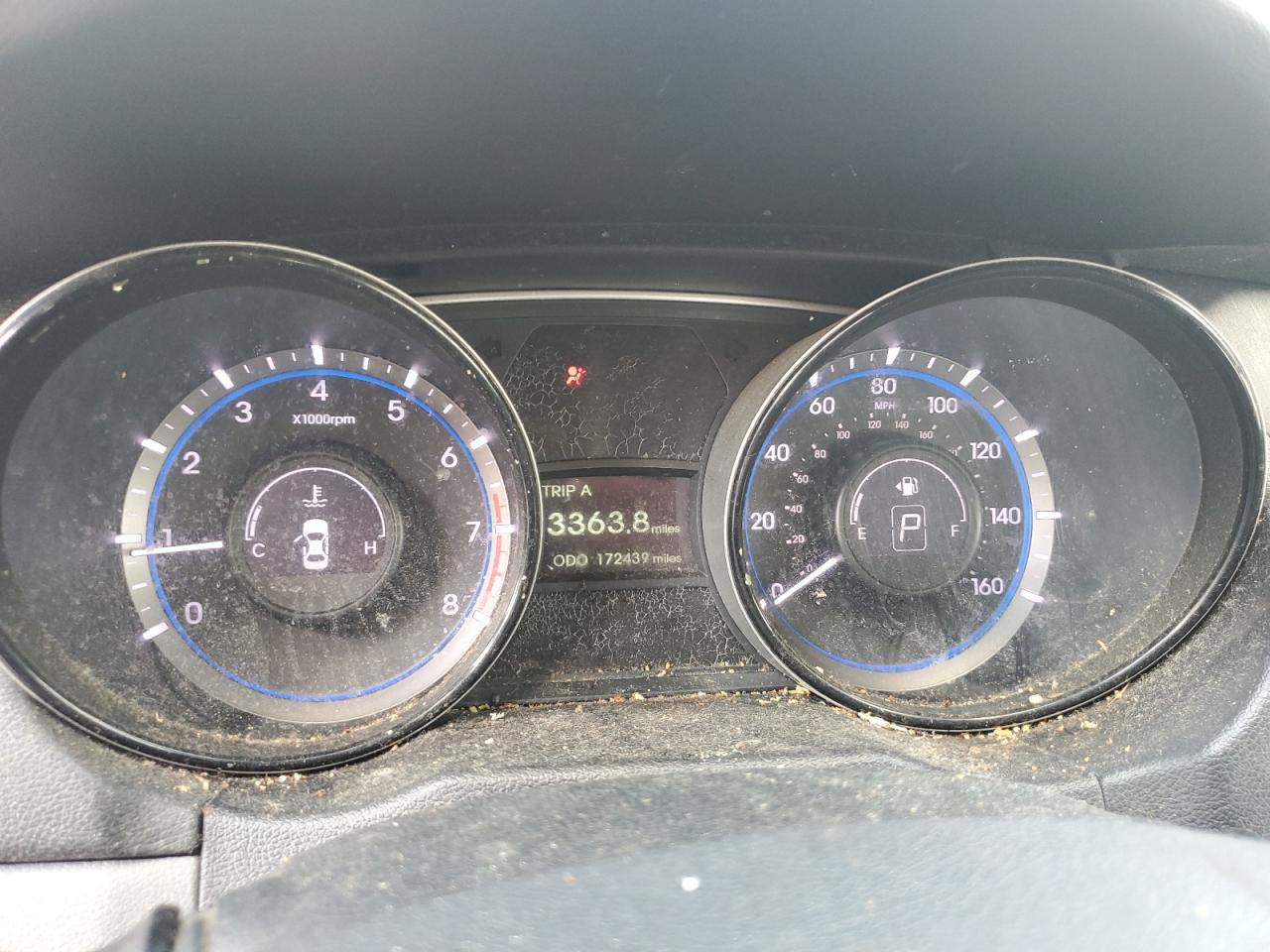 2013 Hyundai Sonata Gls VIN: 5NPEB4AC1DH572400 Lot: 71428675