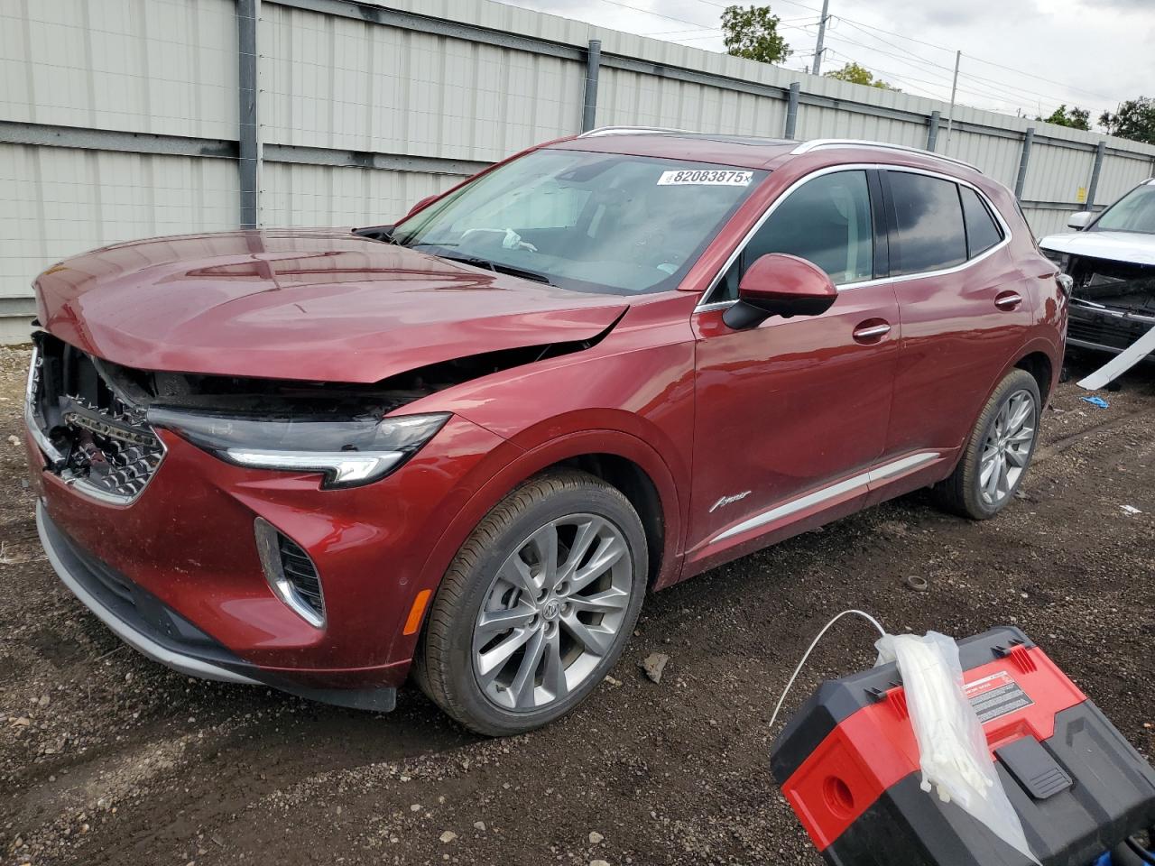 2023 Buick Envision Avenir red null gas LRBFZSR47PD152912 photo #1
