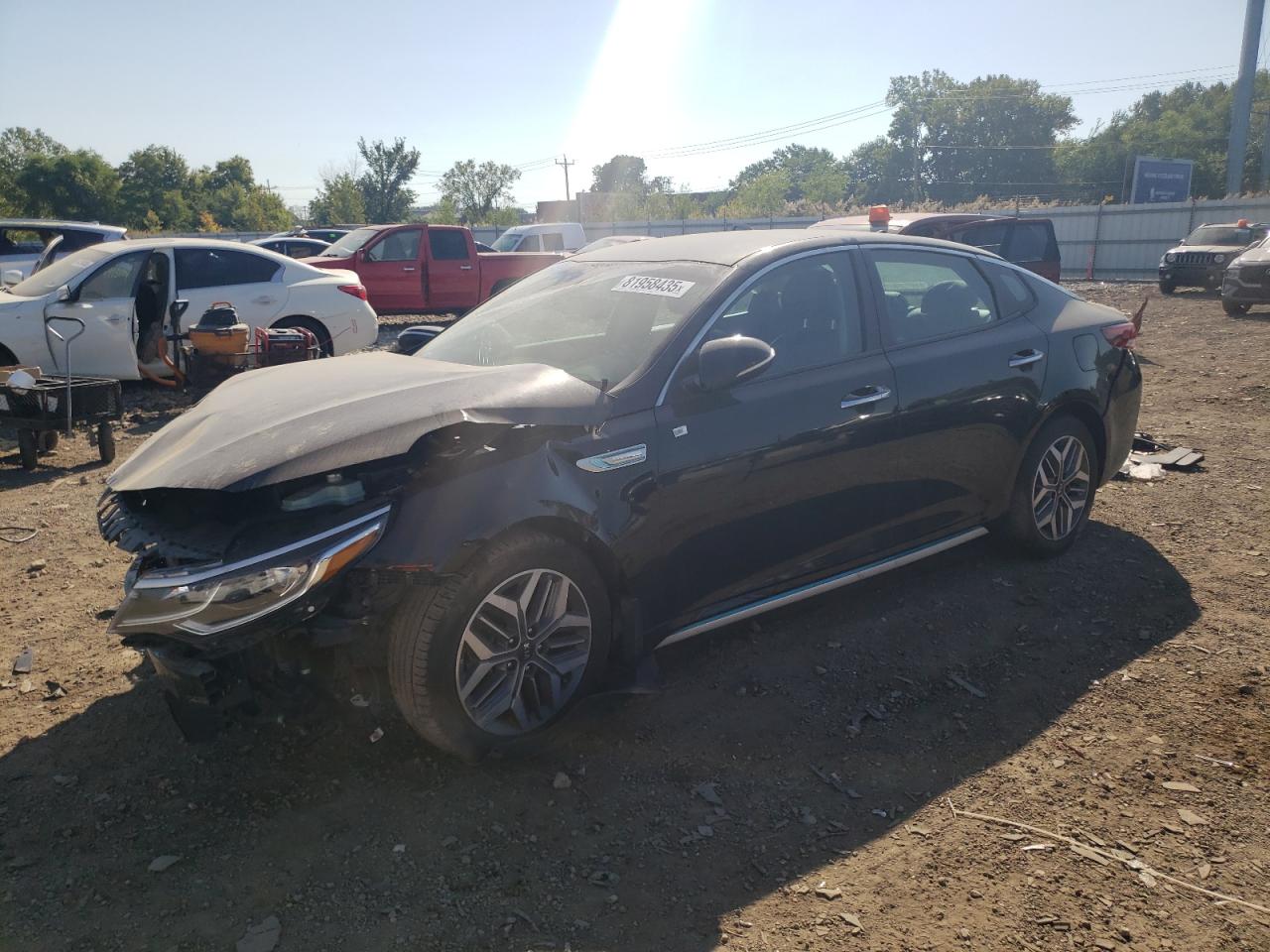 2020 Kia Optima Hybrid Ex VIN: KNAGU4LE4L5037316 Lot: 81958435