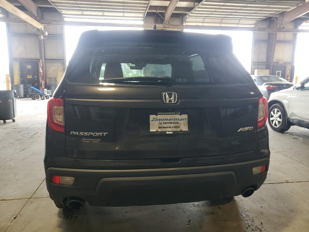2021 Honda Passport Exl VIN: 5FNYF8H56MB007686 Lot: 70857645
