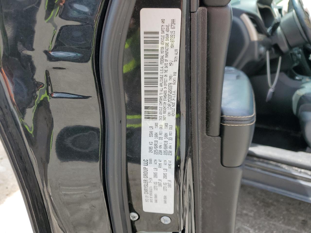 2015 Jeep Cherokee Limited VIN: 1C4PJMDS3FW503378 Lot: 80614445