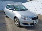 2013 SKODA FABIA SE 12V 1.2 12V SE 5DR for sale at Copart WHITBURN