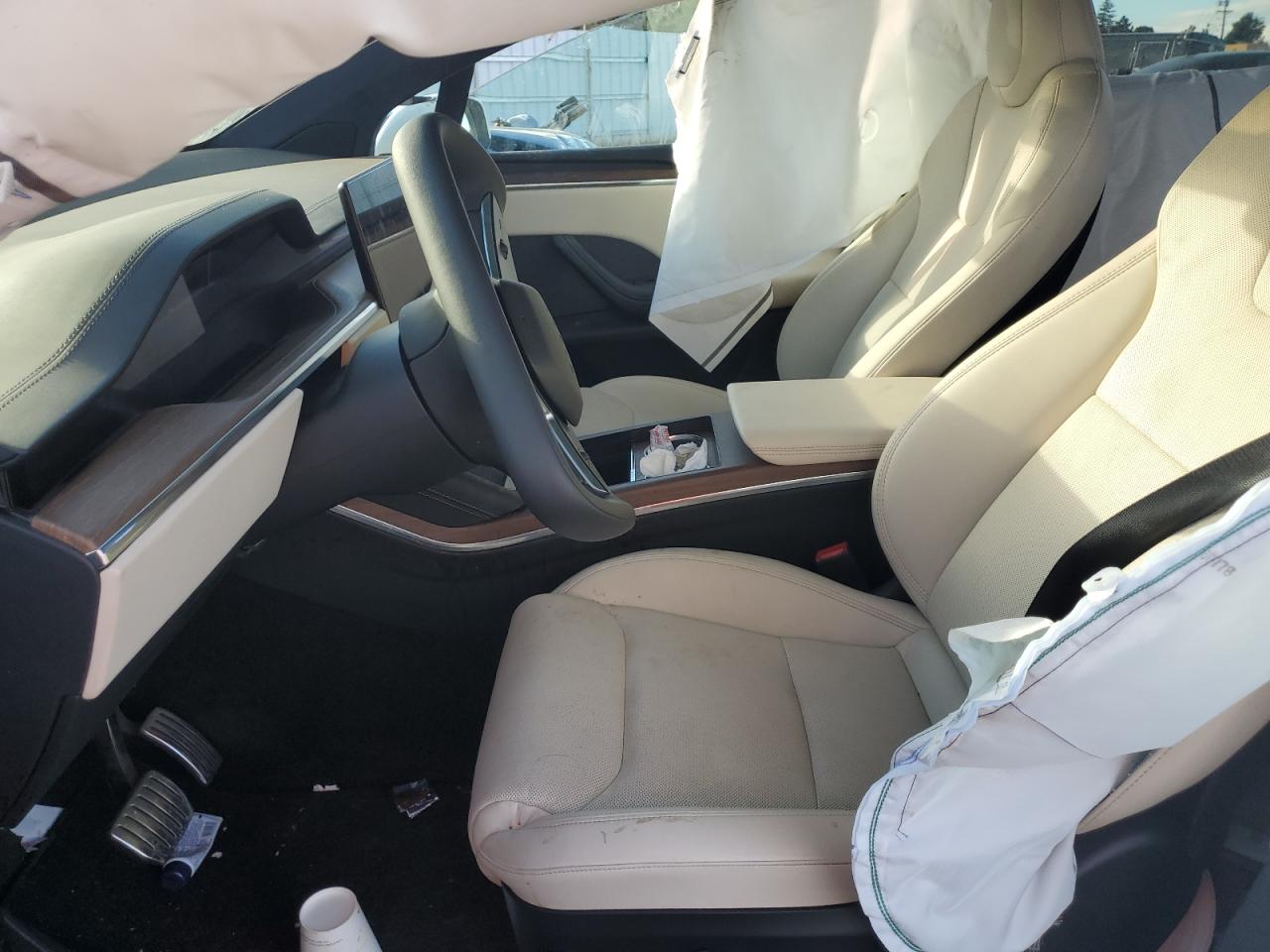 2021 Tesla Model X VIN: 5YJXCBE5XMF326451 Lot: 80110565