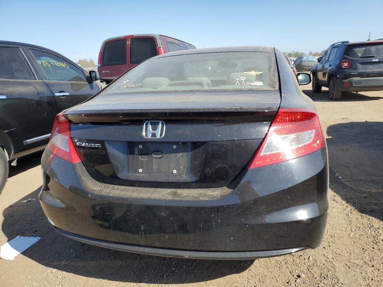 2013 Honda Civic Lx VIN: 2HGFG3B52DH529078 Lot: 84453495