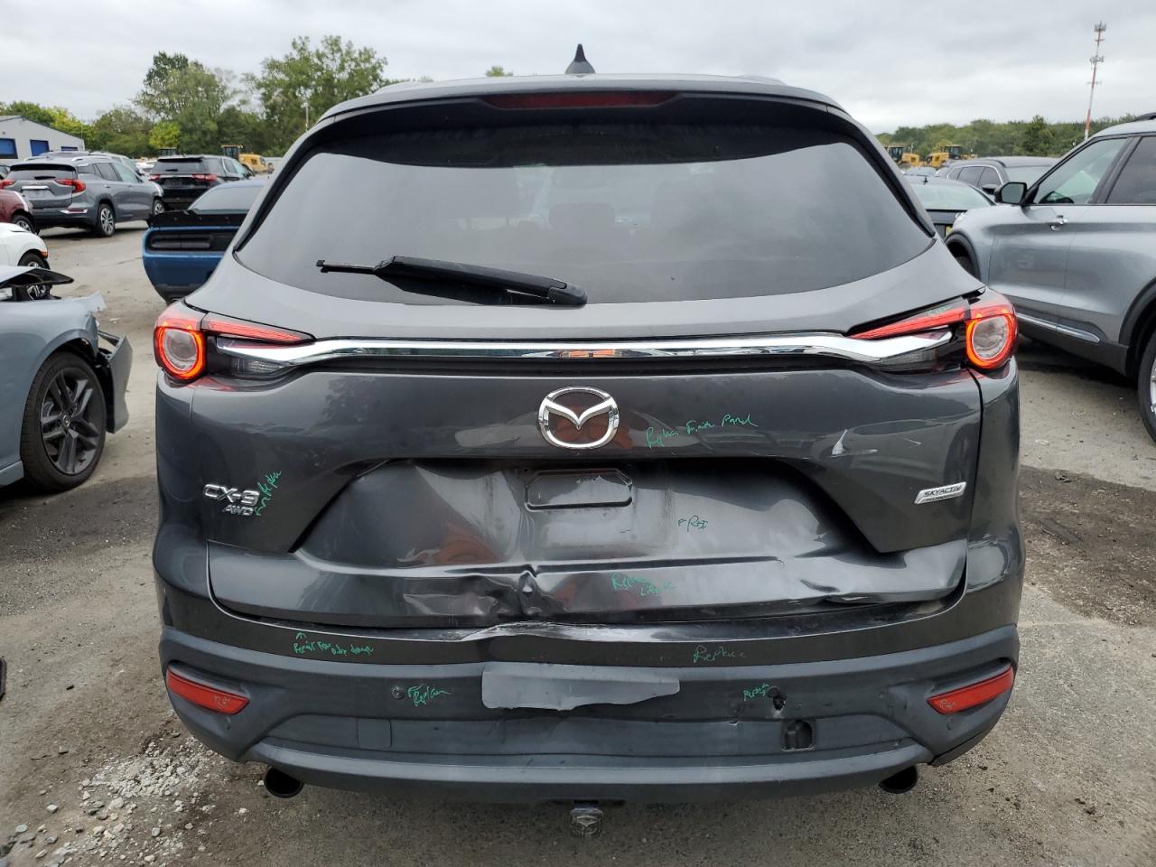 2018 Mazda Cx-9 Touring VIN: JM3TCBCY2J0232772 Lot: 72044875