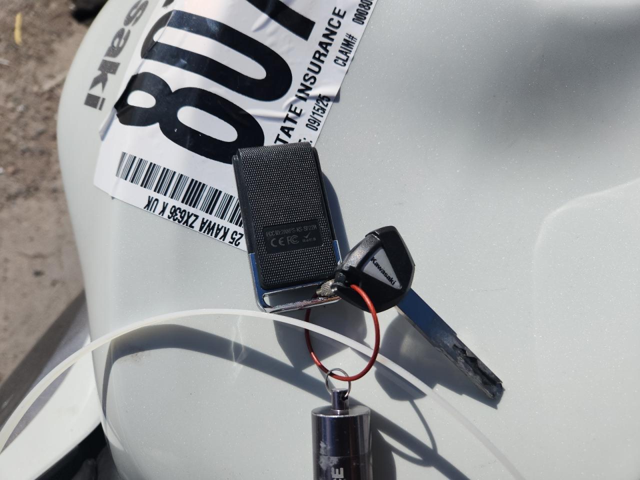 2025 Kawasaki Zx636 K VIN: JKBZXJK18SA009952 Lot: 80735335