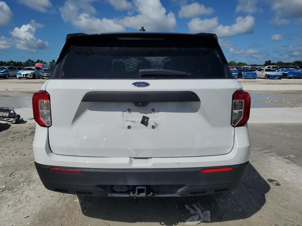 2021 Ford Explorer Police Interceptor VIN: 1FM5K8AB2MGA17776 Lot: 83925485