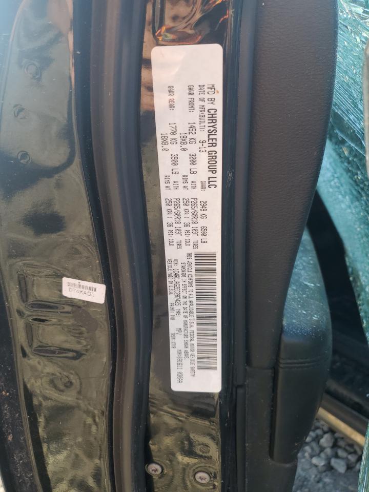 2014 Dodge Durango Sxt VIN: 1C4RDJAG2EC287425 Lot: 81843585