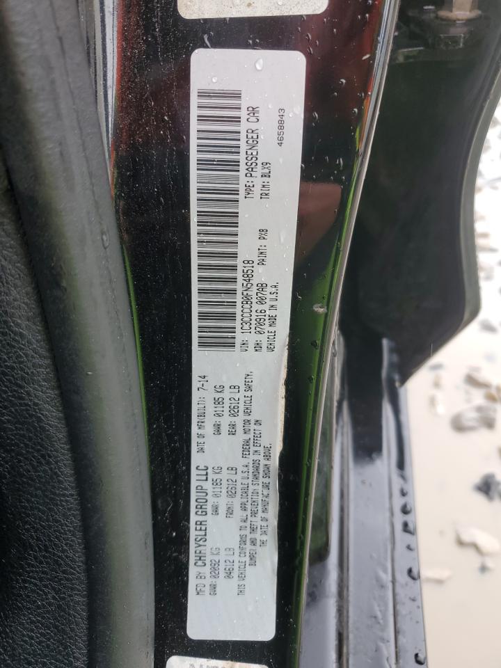 2015 Chrysler 200 C VIN: 1C3CCCCB0FN548518 Lot: 84607265