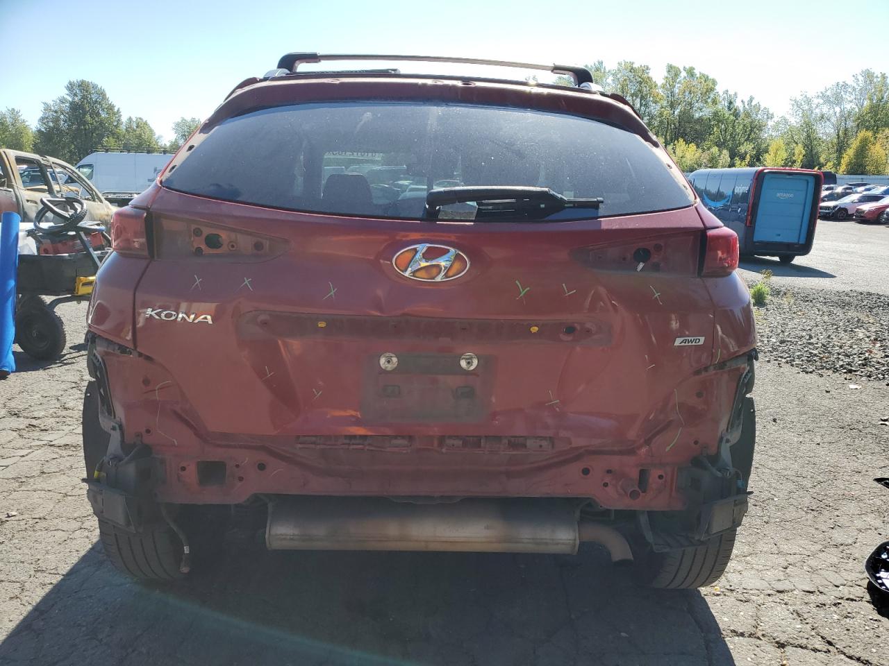 2020 Hyundai Kona Sel VIN: KM8K2CAA2LU487061 Lot: 81872165