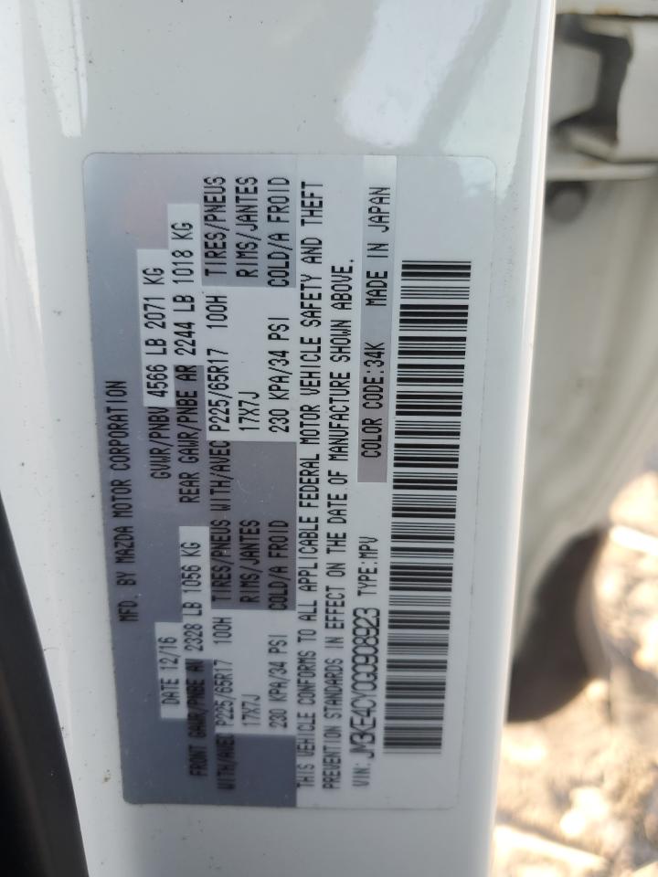 2016 Mazda Cx-5 Touring VIN: JM3KE4CY0G0908923 Lot: 84037785
