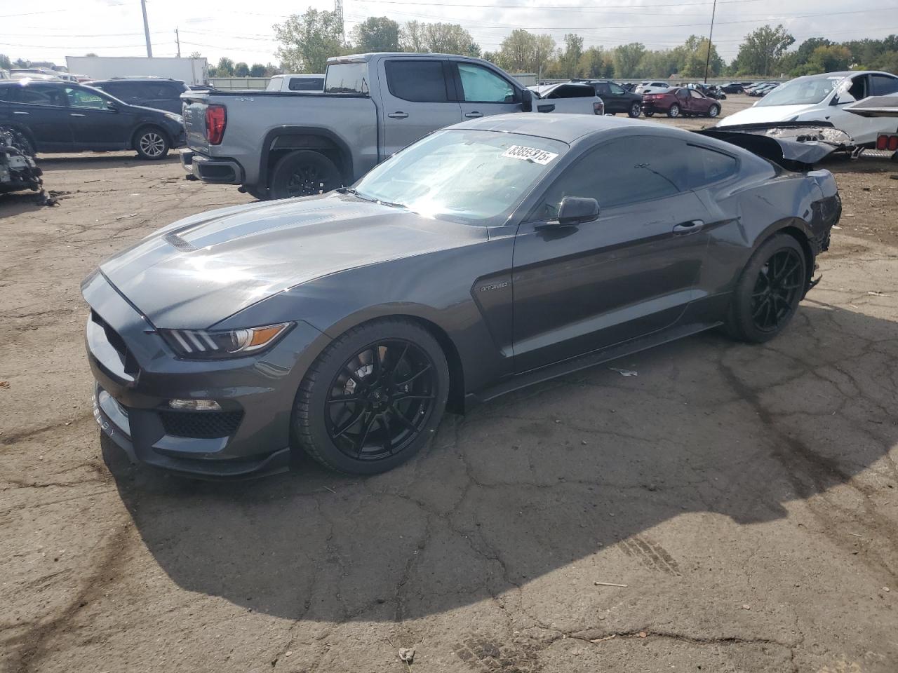 2019 Ford Mustang Shelby Gt350 VIN: 1FA6P8JZ9K5551394 Lot: 83859315