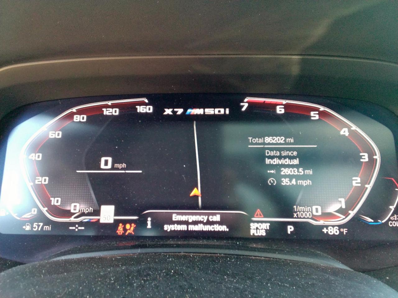 2020 BMW X7 M50I VIN: 5UXCX6C05L9C38130 Lot: 71829275