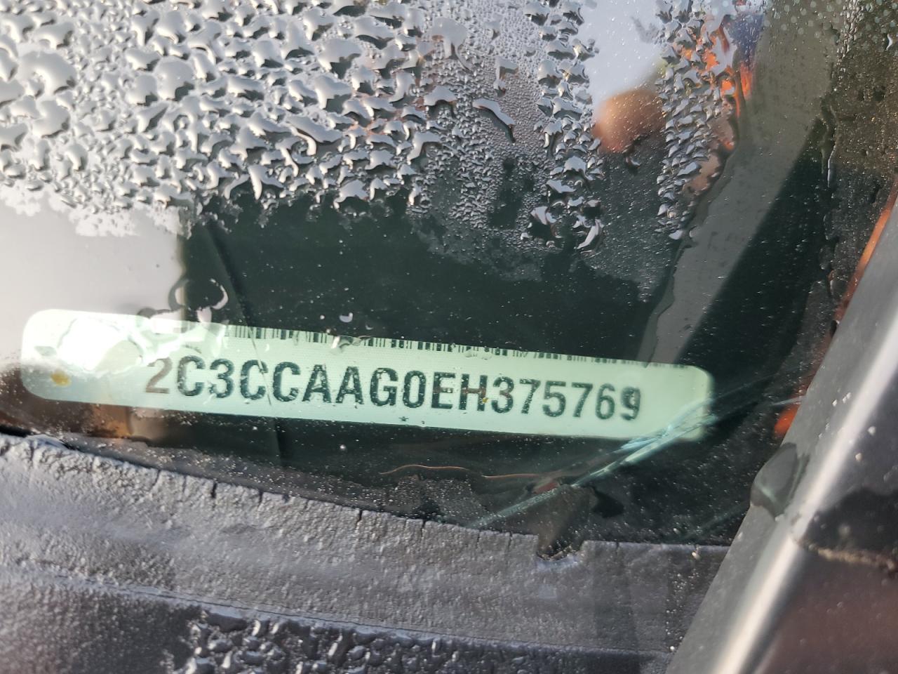 2014 Chrysler 300 VIN: 2C3CCAAG0EH375769 Lot: 71233265