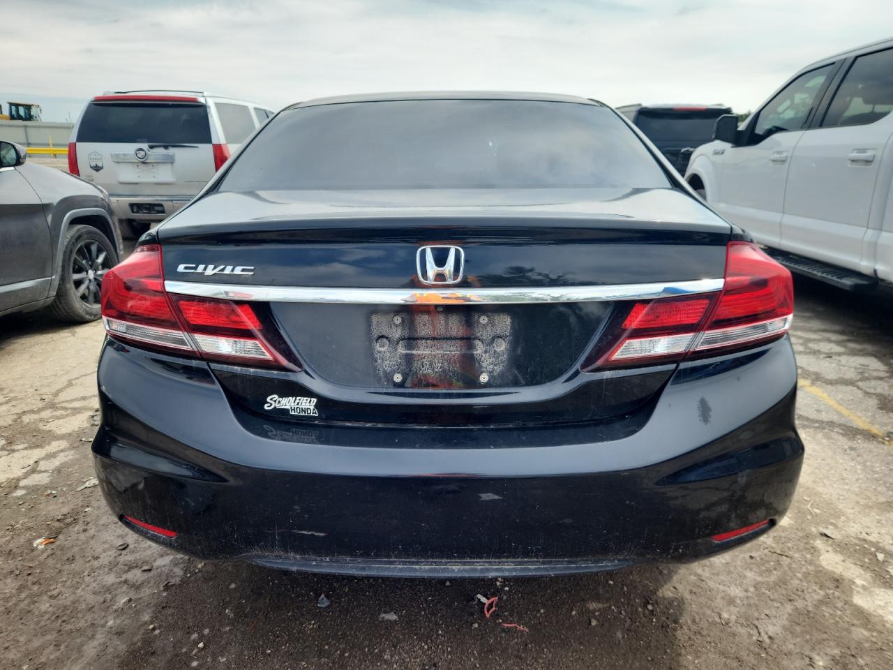 2013 Honda Civic Ex VIN: 19XFB2F80DE078644 Lot: 81101015