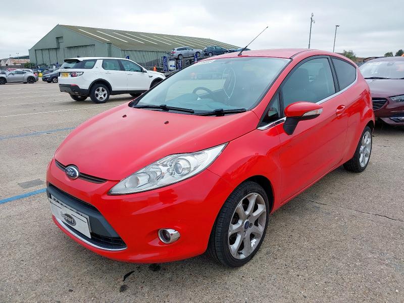 2010 FORD FIESTA ZETEC  for sale at Copart NEWBURY