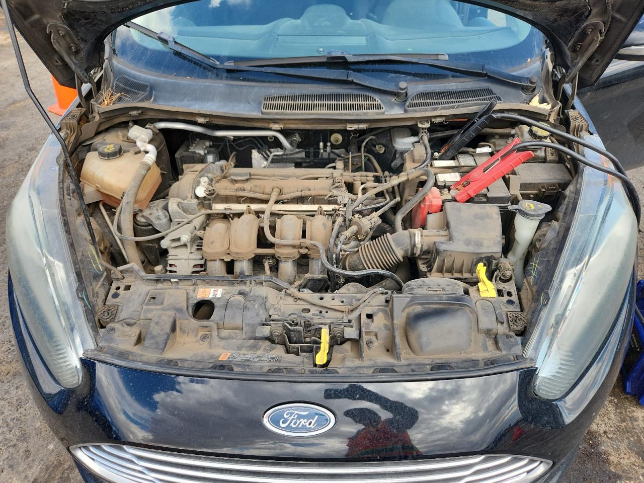 2017 Ford Fiesta Se VIN: 3FADP4EJ4HM147989 Lot: 71325585