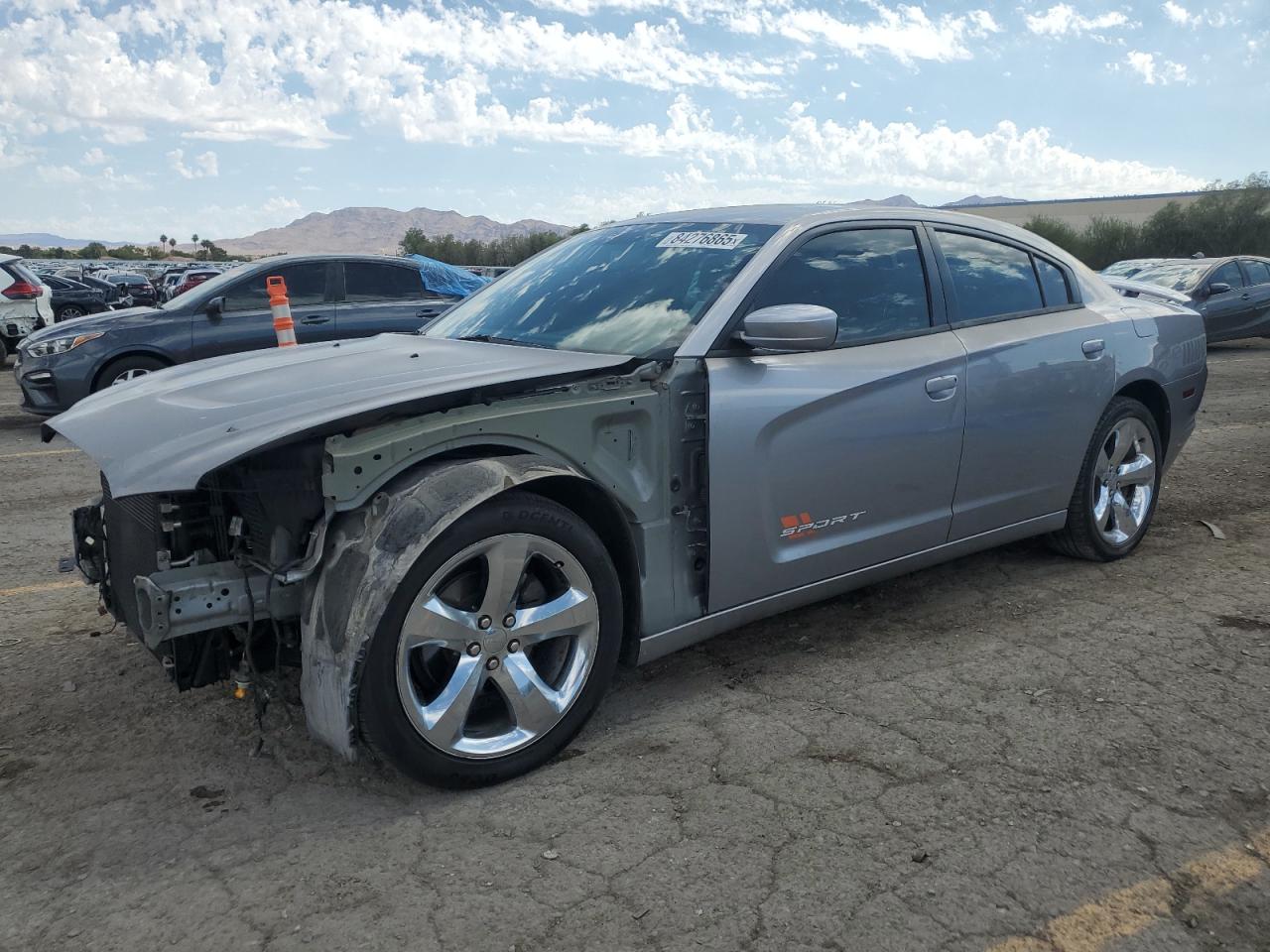 2014 Dodge Charger Sxt silver null flexible 2C3CDXHG4EH305245 photo #1