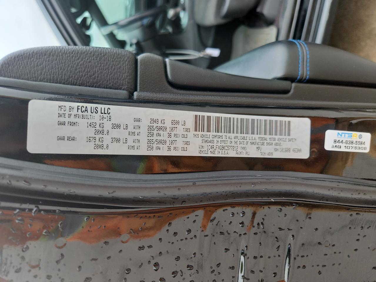 2019 Jeep Grand Cherokee Laredo VIN: 1C4RJFAG9KC577212 Lot: 71822645