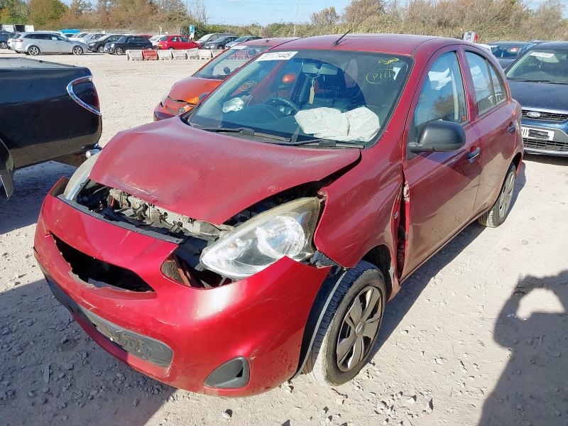 2014 NISSAN MICRA VISIA  for sale at Copart BRISTOL
