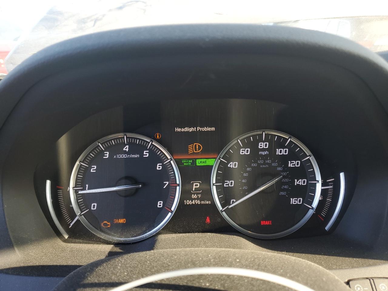 2016 Acura Mdx Technology VIN: 5FRYD4H49GB016035 Lot: 80145735