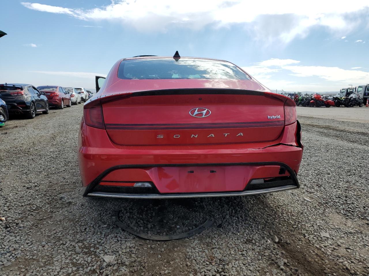 2021 Hyundai Sonata Hybrid VIN: KMHL34JJXMA018858 Lot: 81734905