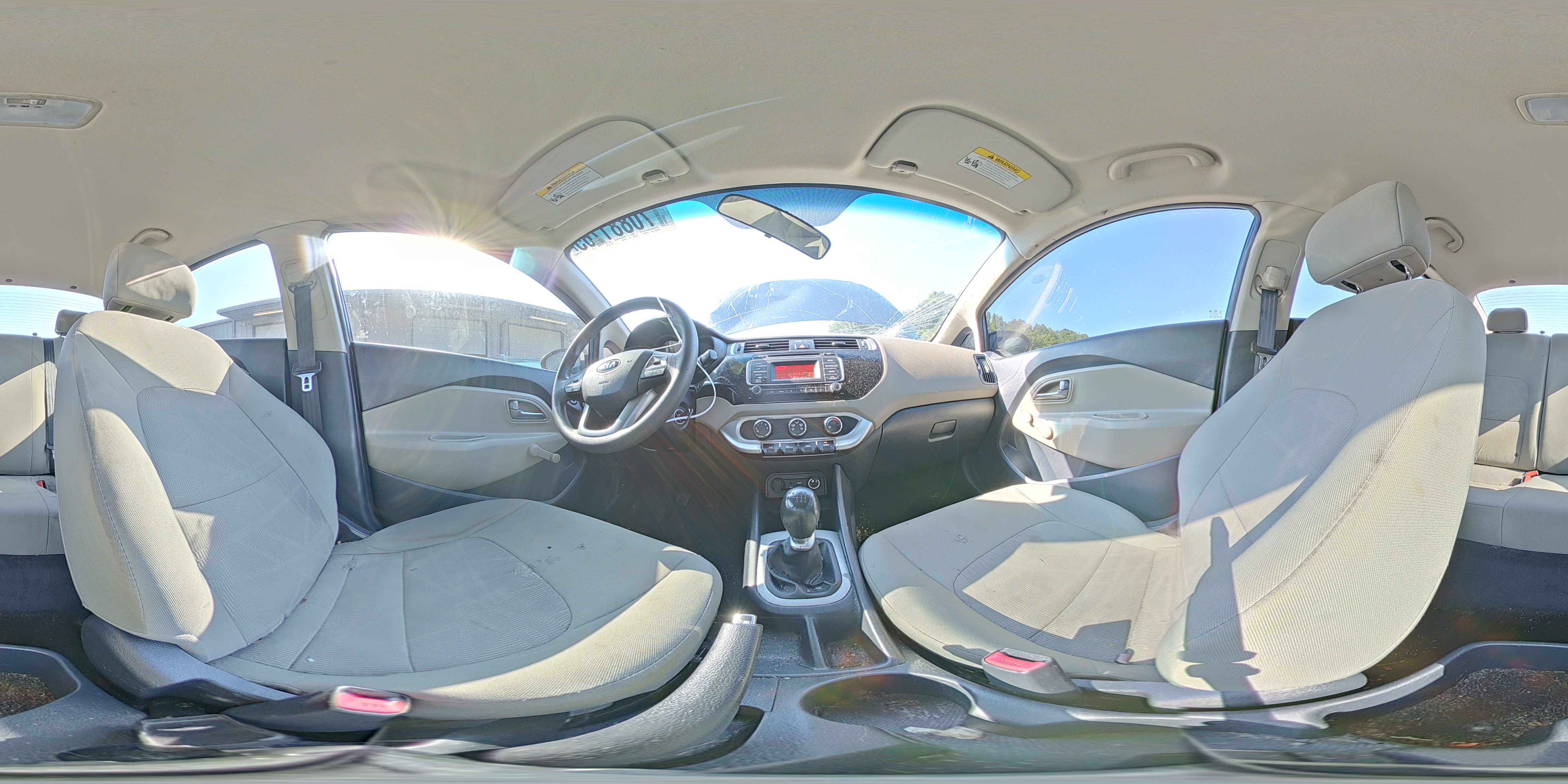 2016 Kia Rio Lx VIN: KNADM4A36G6688127 Lot: 70881765