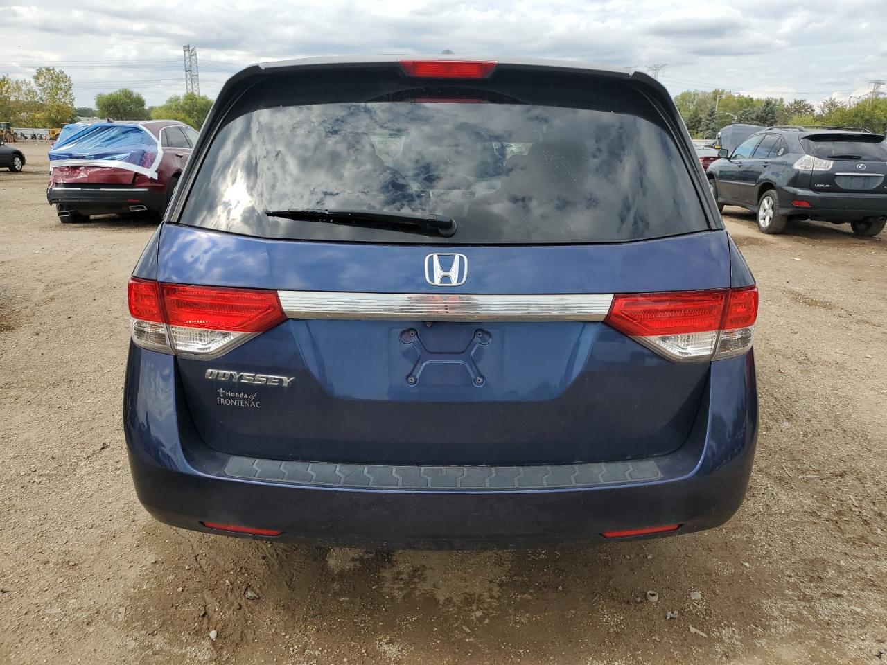 2015 Honda Odyssey Exl VIN: 5FNRL5H66FB054403 Lot: 81524625