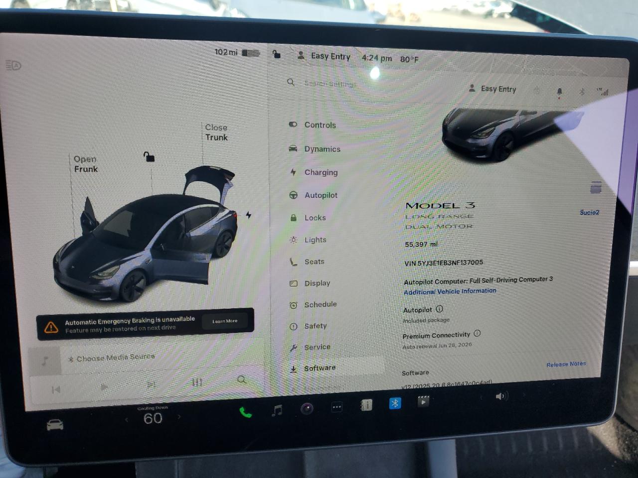 2022 Tesla Model 3 VIN: 5YJ3E1EB3NF137005 Lot: 83992075