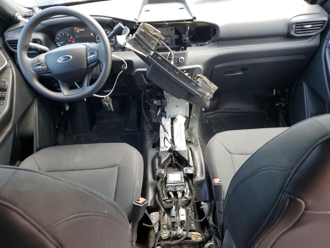 2022 Ford Explorer Police Interceptor VIN: 1FM5K8AW9NNA03373 Lot: 80638645