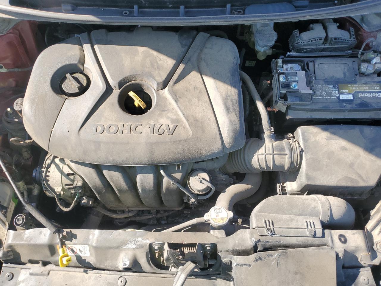 2013 Hyundai Elantra Gls VIN: 5NPDH4AE2DH341534 Lot: 81841965