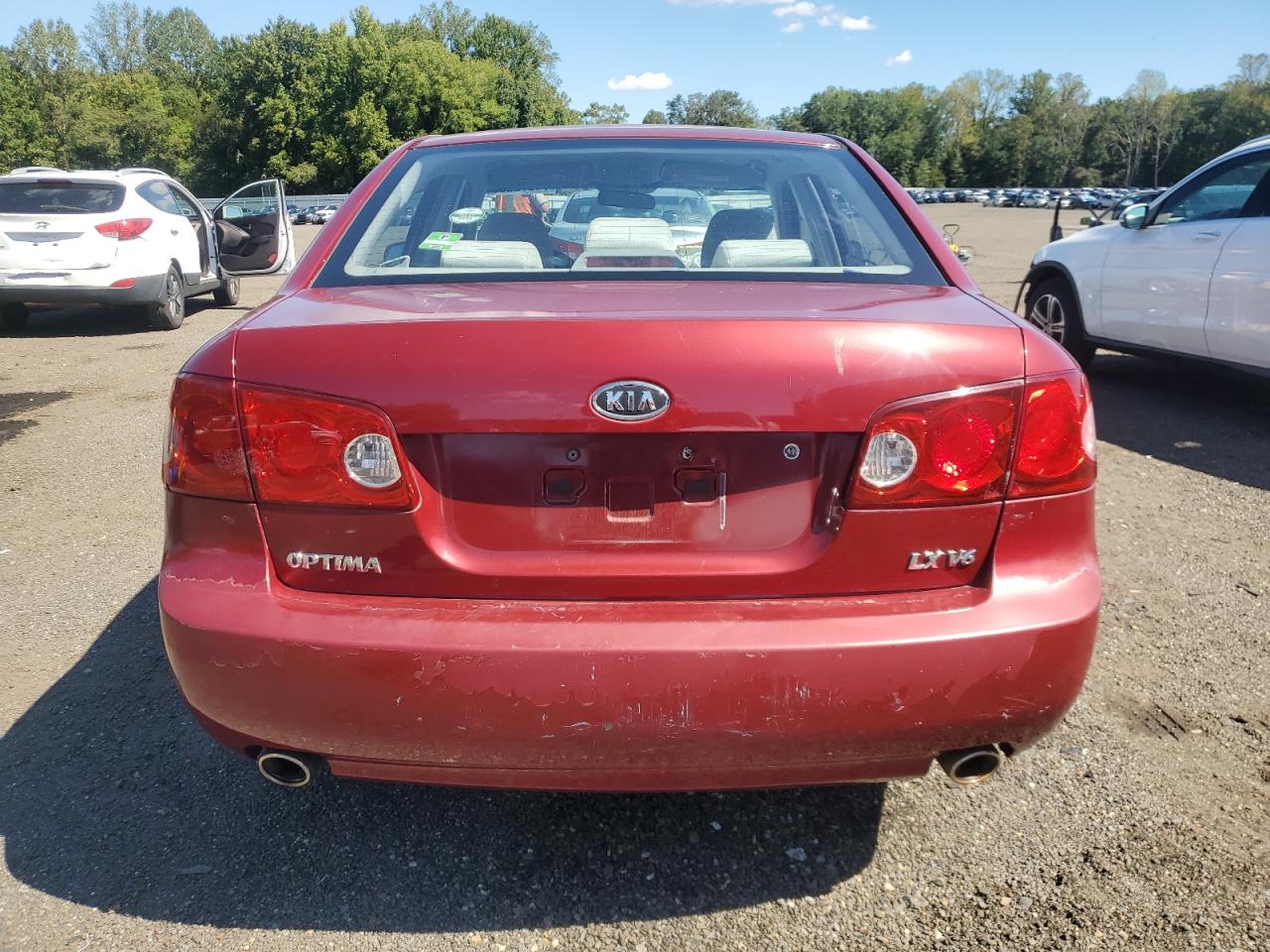 2006 Kia Optima Lx VIN: KNAGE124565035180 Lot: 71972255