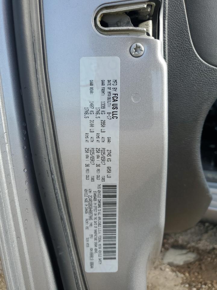 2017 Dodge Grand Caravan Se VIN: 2C4RDGBG8HR857005 Lot: 71977835