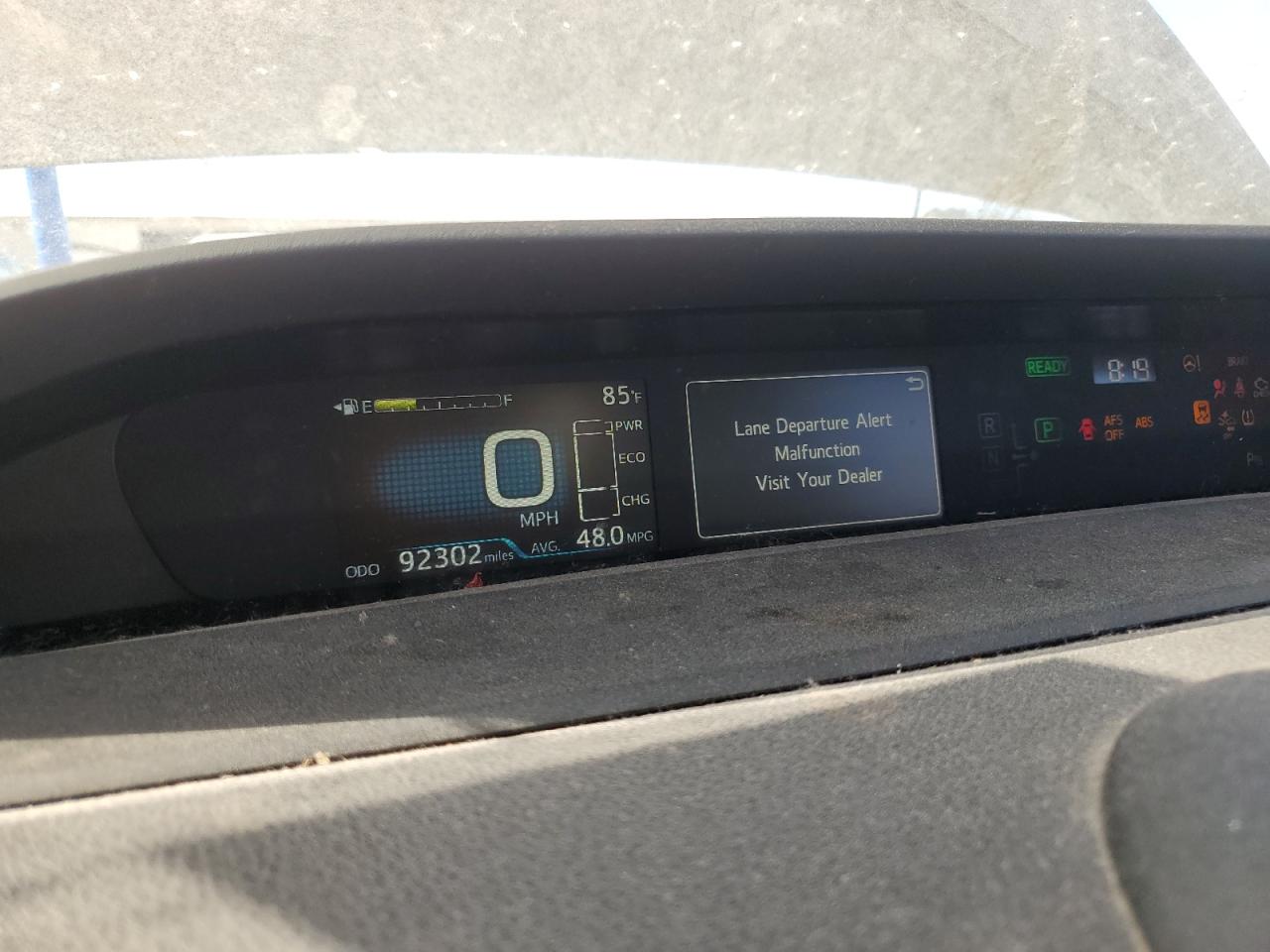 2019 Toyota Prius VIN: JTDKARFU7K3083870 Lot: 84440255