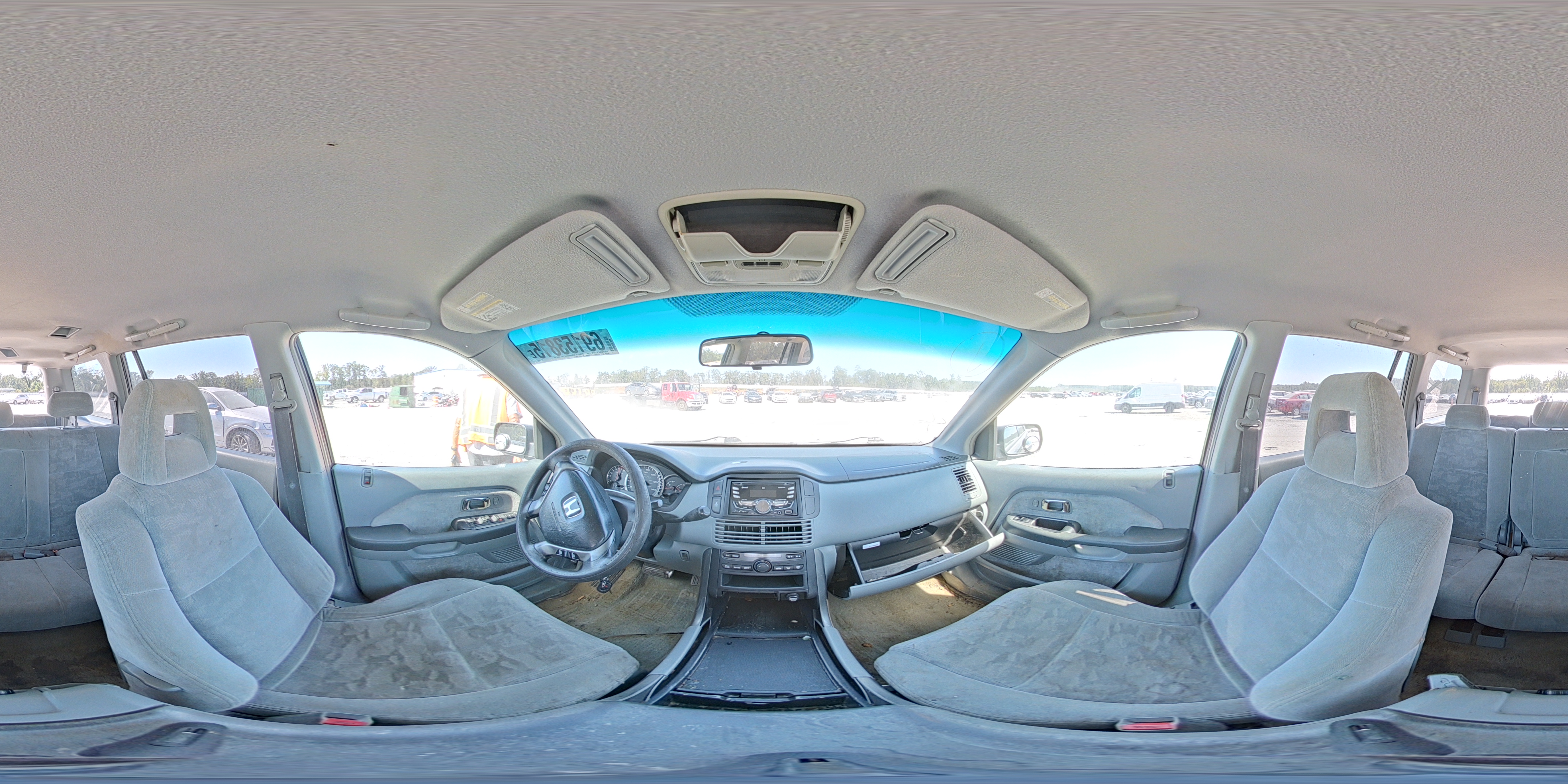 2003 Honda Pilot Ex VIN: 2HKYF18423H525518 Lot: 69153815