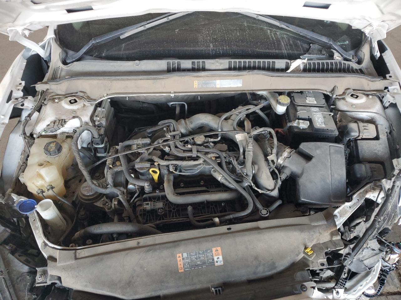 2019 Ford Fusion Se VIN: 3FA6P0HD7KR104233 Lot: 82164645