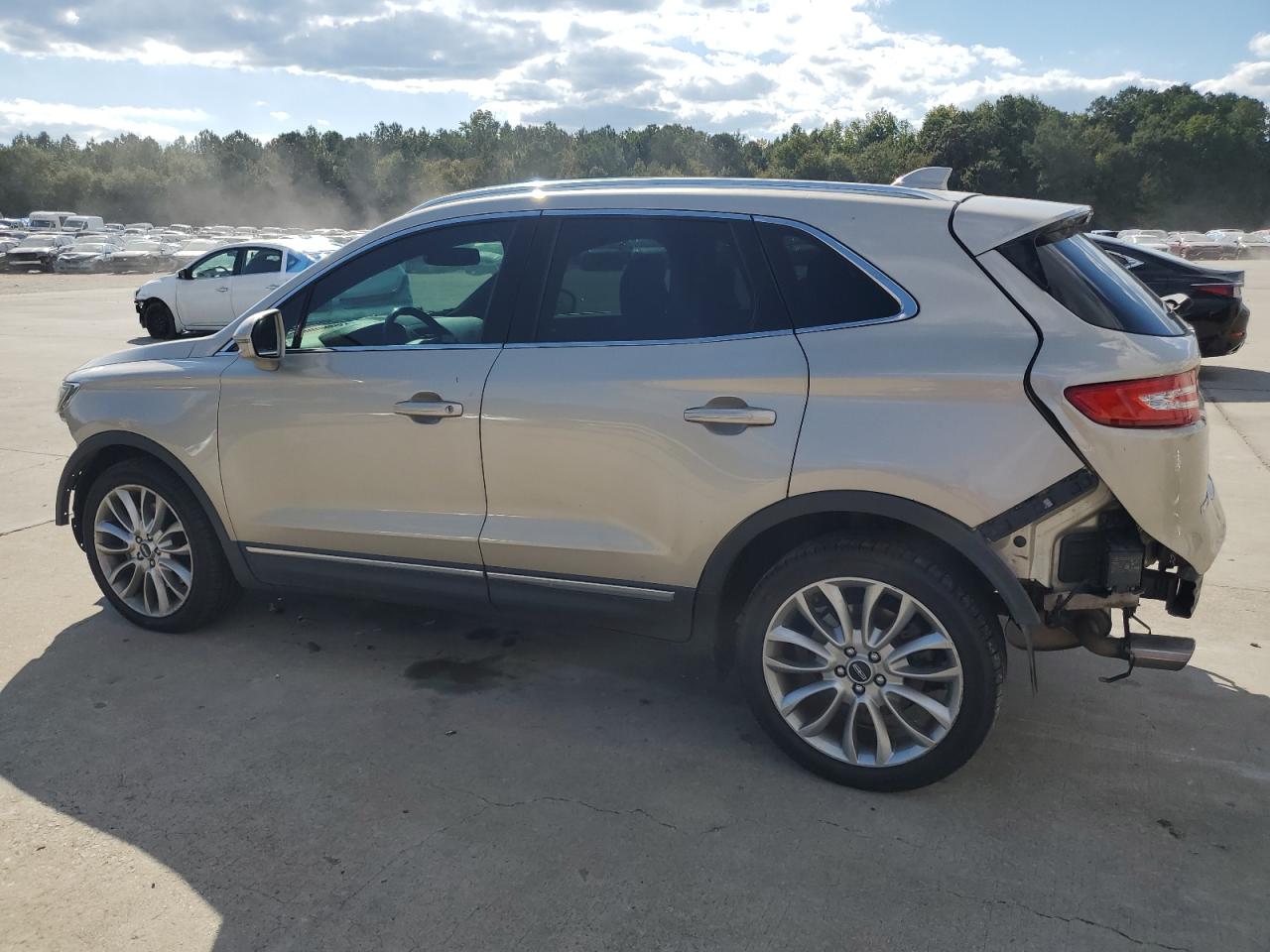 2017 Lincoln Mkc Reserve gold suv gas 5LMCJ3C92HUL16342 photo #3