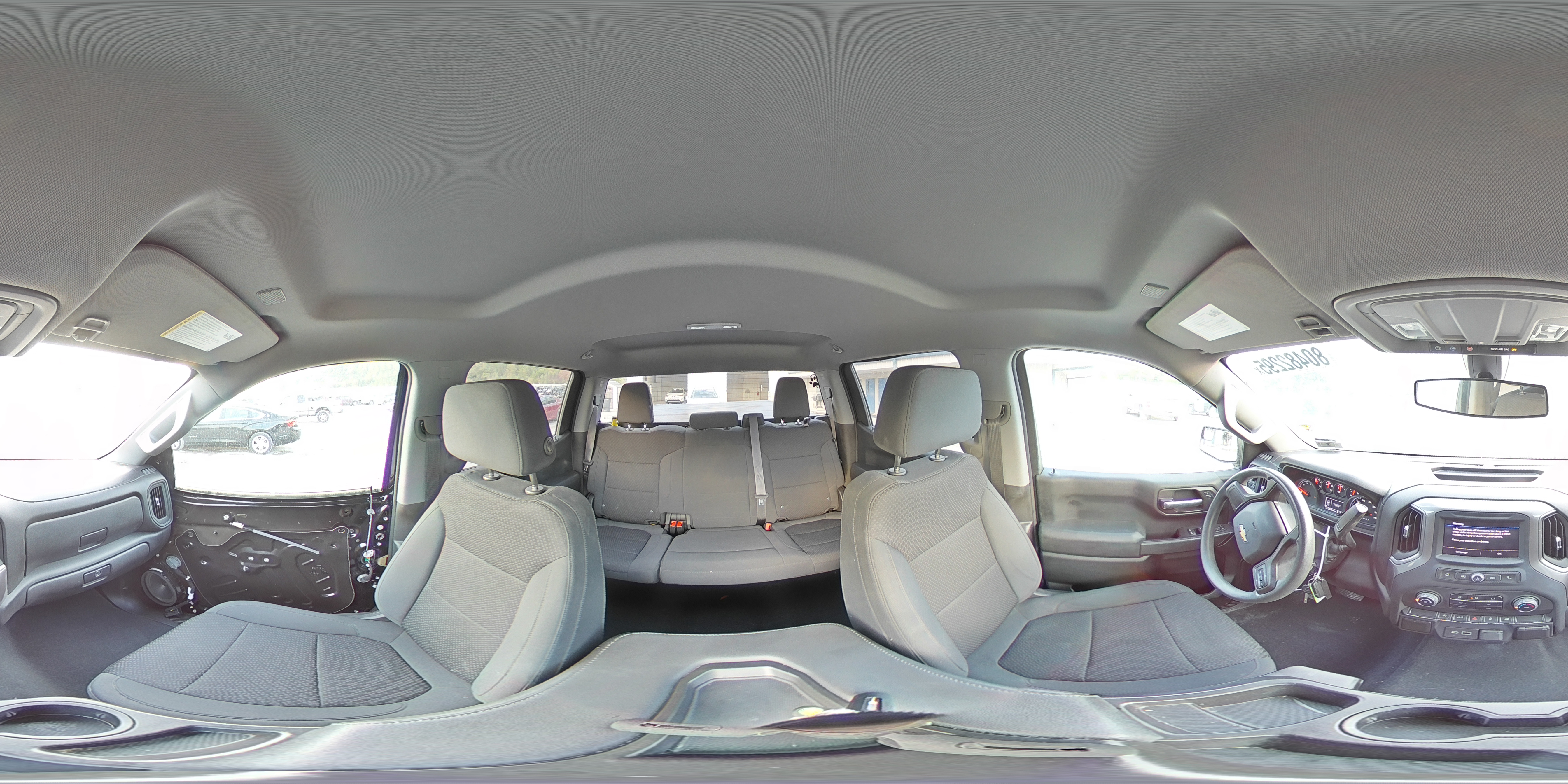 2021 Chevrolet Silverado K1500 Custom VIN: 1GCPYBEK6MZ167557 Lot: 80482295