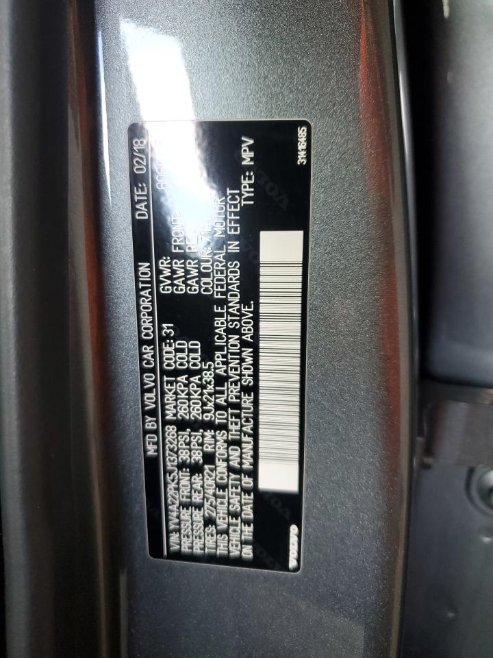 2018 Volvo Xc90 T6 VIN: YV4A22PK5J1373268 Lot: 69459365