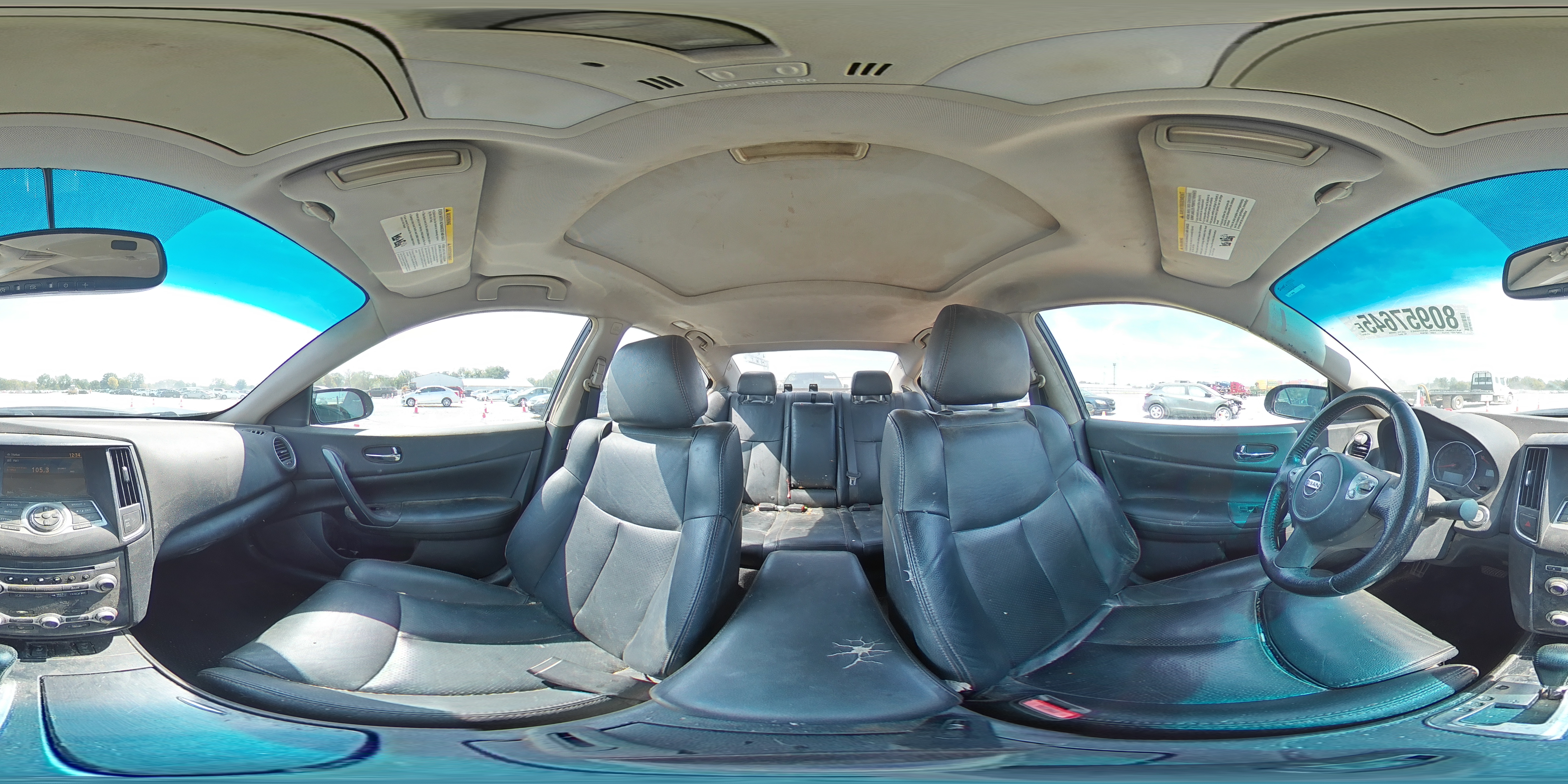 2012 Nissan Maxima S VIN: 1N4AA5AP0CC868079 Lot: 80957645