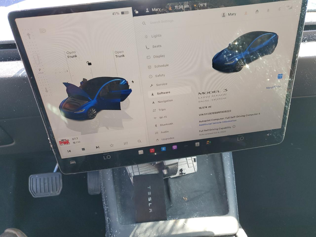 2024 Tesla Model 3 VIN: 5YJ3E1EB8RF808223 Lot: 80278495