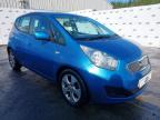2011 KIA VENGA 2 ECODYNAMICS CRDI 1.4 CRDI ECODYNAMICS 2 5DR for sale at Copart WHITBURN