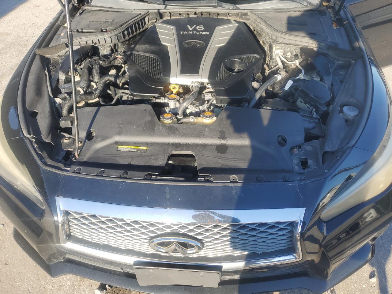 2017 Infiniti Q50 Red Sport 400 VIN: JN1FV7AR5HM871906 Lot: 81828335