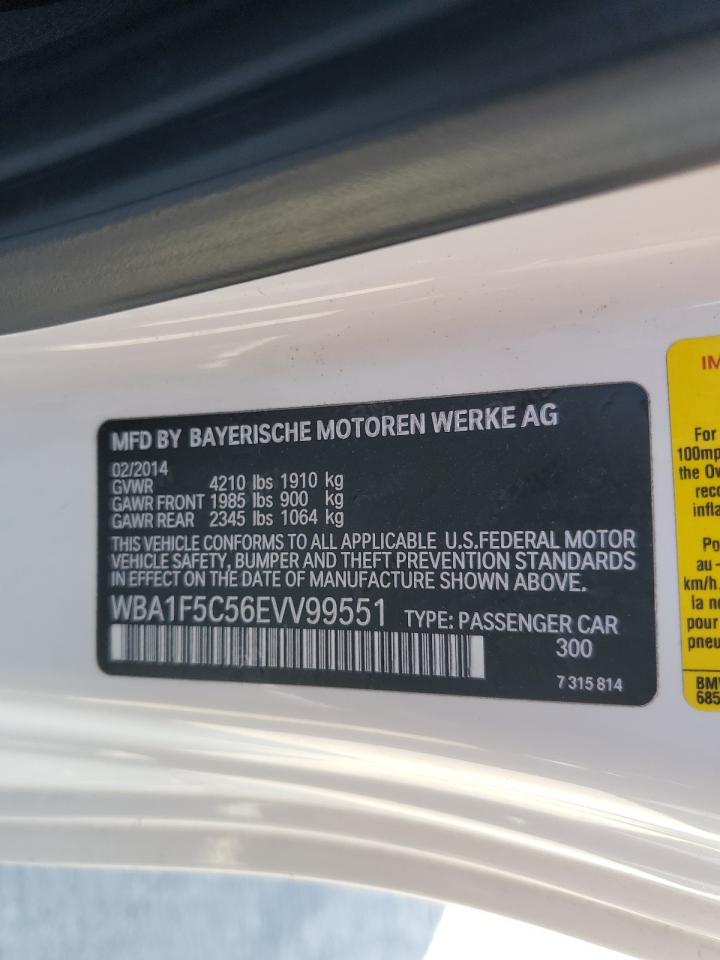 2014 BMW 228 I VIN: WBA1F5C56EVV99551 Lot: 71409035