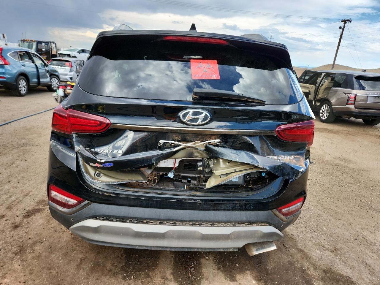 2019 Hyundai Santa Fe Limited VIN: 5NMS5CAA0KH055229 Lot: 71199305