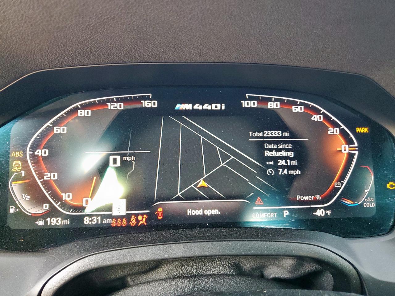 2022 BMW M440Xi Gran Coupe VIN: WBA13AW00NFM45784 Lot: 80872155