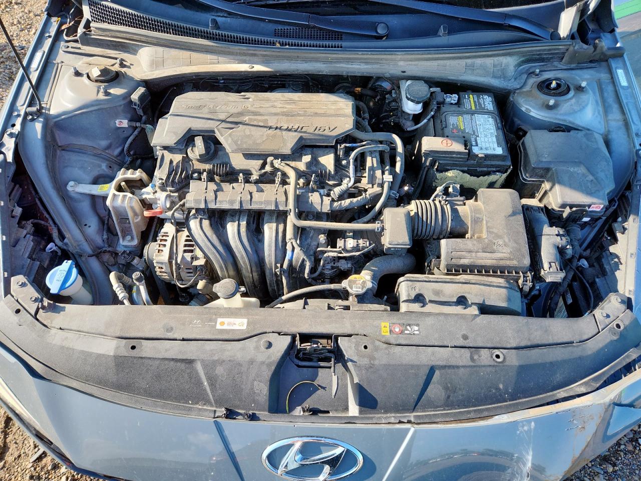 2022 Hyundai Elantra Sel VIN: KMHLM4AG1NU253635 Lot: 80023705