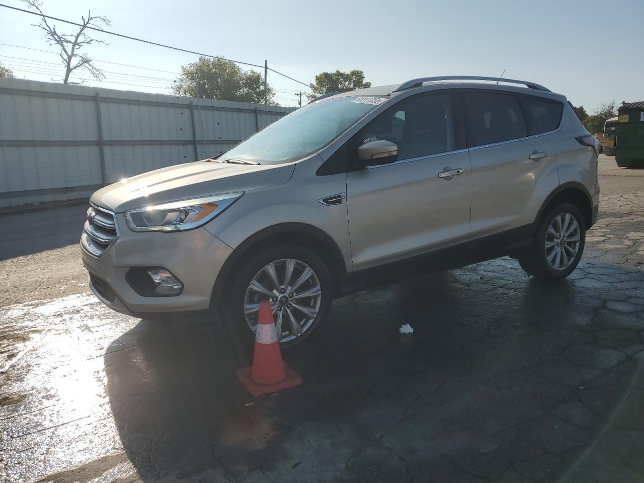 2017 Ford Escape Titanium VIN: 1FMCU0JD3HUC09297 Lot: 80891055